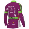 Maglia 2022 Bardiani-CSF Faizane Manica Lunga Verde Lilla